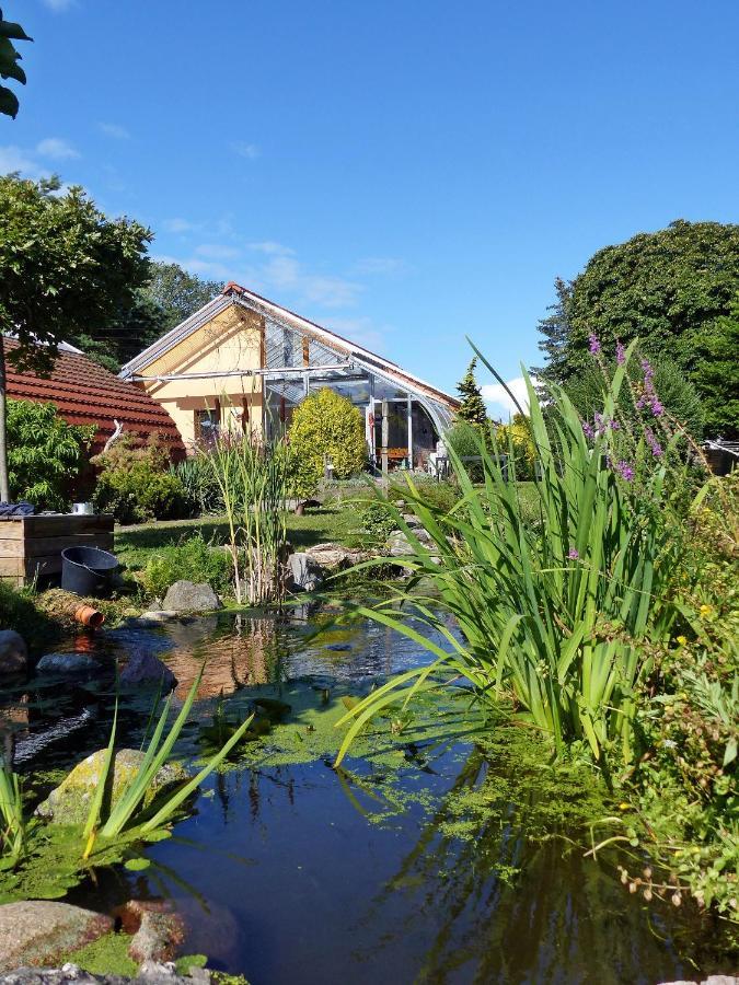 "Balmgarten" Im Naturpark Usedom, Bio Solarhaus Mit Grossem Garten Apartment Exterior photo